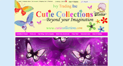 Desktop Screenshot of cutiecollections.com